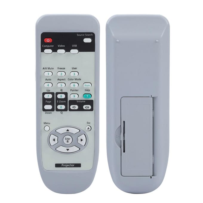 Vervangende Universele Projector Afstandsbediening Voor EPSON EMP7800 EMP7850 white