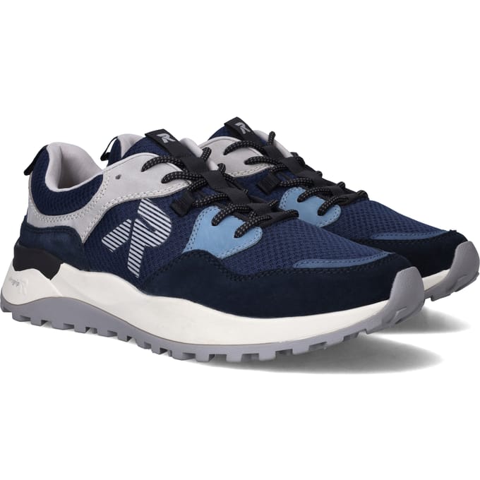 Rieker Sport Sneakers - Heren - Blauw - Maat:44