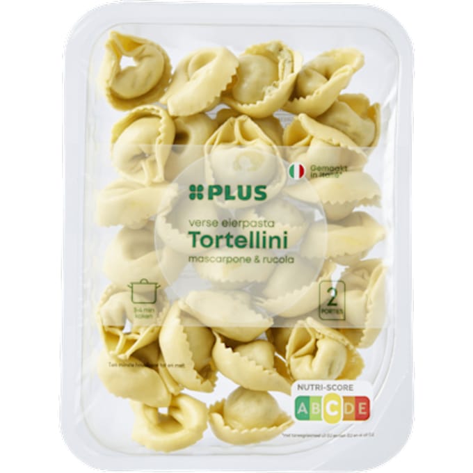 Tortellini Mascarpone en rucola