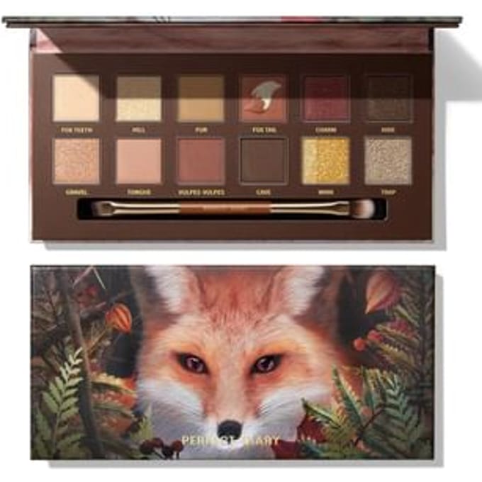 PERFECT DIARY - Explorer Eyeshadow Palette - Red Fox #13 Red Fox - 14g
