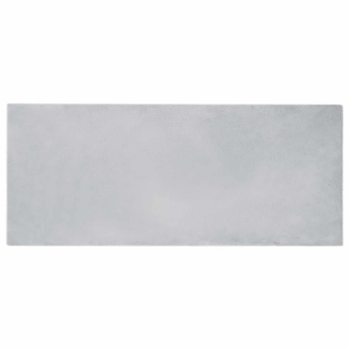 vidaXL - Antislip - vloerkleed - van - imitatie - konijnenbont - OLITE - Grijs