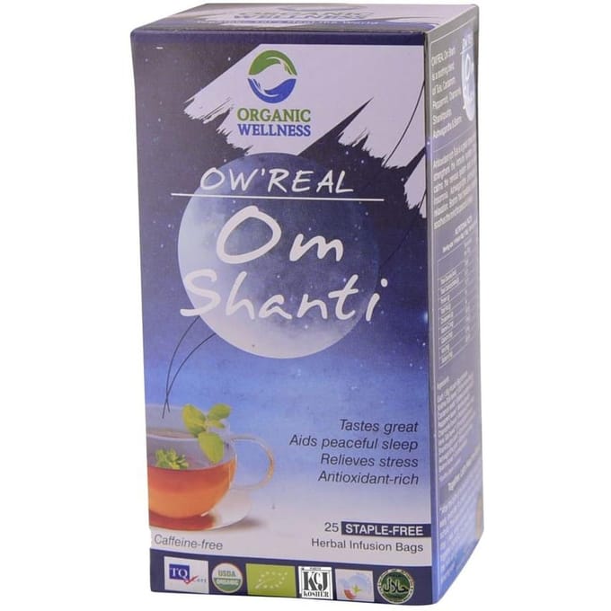 Чай Ом Шанти (25 пак, 1.55 г), Om Shanti Tea,  Organic Wellness gray