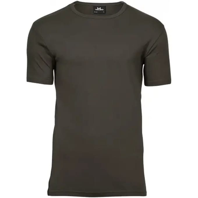 Tee Jays - Interlock T-shirt - Dark Olive maat L