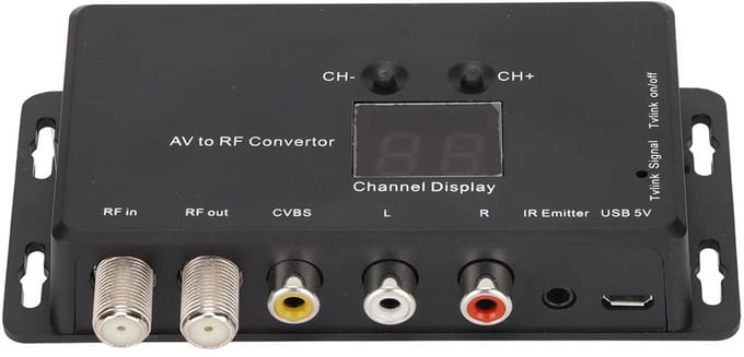 Dailygoody - UHF Modulator - TV LINK Modulator voor PAL NTSC AV naar RF Distributie
