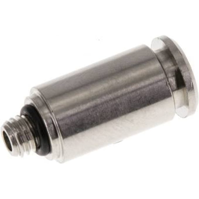 5mm x M 5 Messing Insteekfitting Buitendraad NBR [2 Stuks]