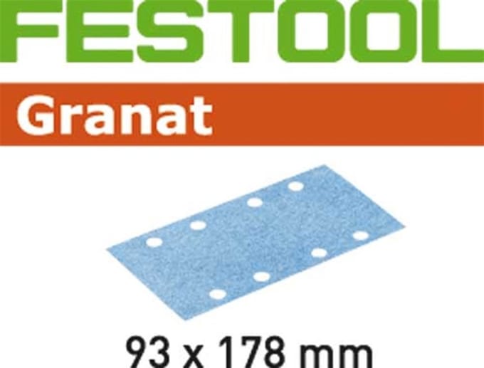 Festool 50x schuurpapier Garnet STF 93X178 P40 GR/50 - 498933