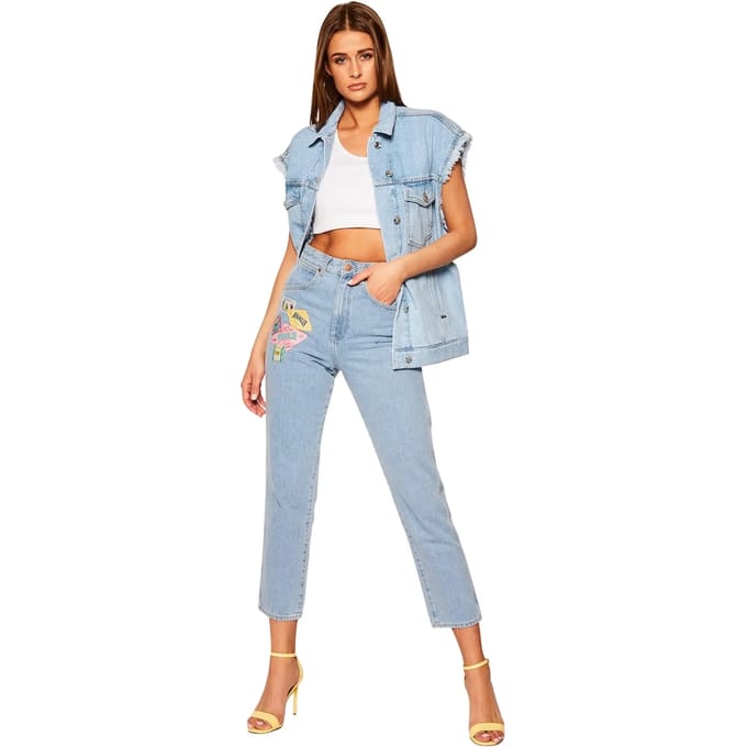 Damesjeans Wrangler Mom