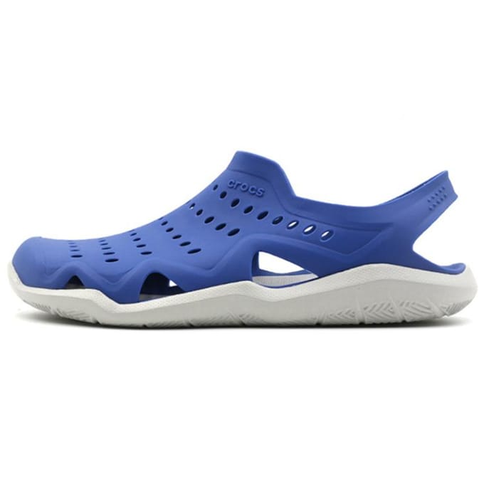 Crocs Swiftwater Wave Klompen Heren Blauw 43-44 blue