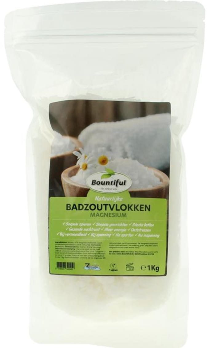 Bountiful Magnesium badzoutvlokken (1000 gr)