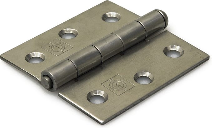 Dulimex Scharnier met losse pen | rechte hoeken 63x63 mm | RVS