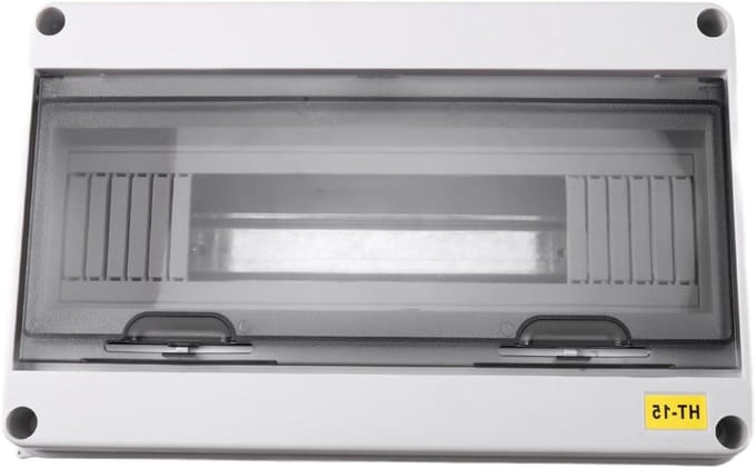 Verdeeldoos - Verdeelkast - Stroombeheer Buiten - IP65 Waterdicht - 15 standen - Grijs