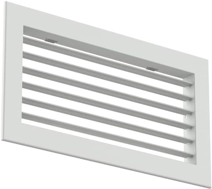 Wandrooster - Ventilatierooster - Ventilatie Verbeteren - Instelbaar - 500x150 mm - Wit