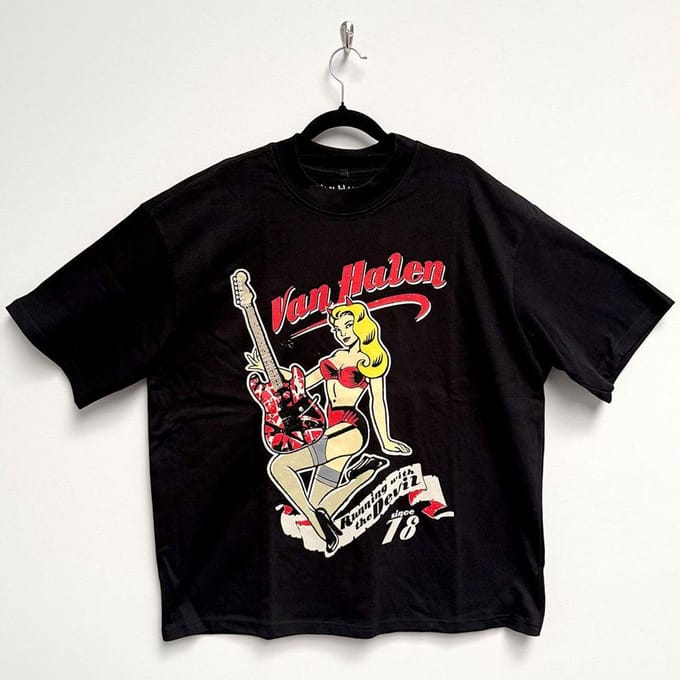 Van Halen - Running With The Devil Heren T-shirt - XL - Zwart