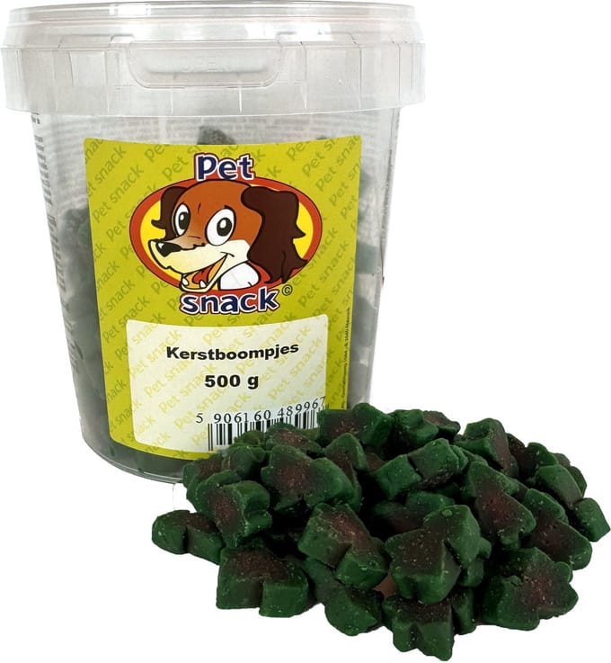 Petsnack Kerstboompjes Kerst Trainer/Snoepje - 500 GR