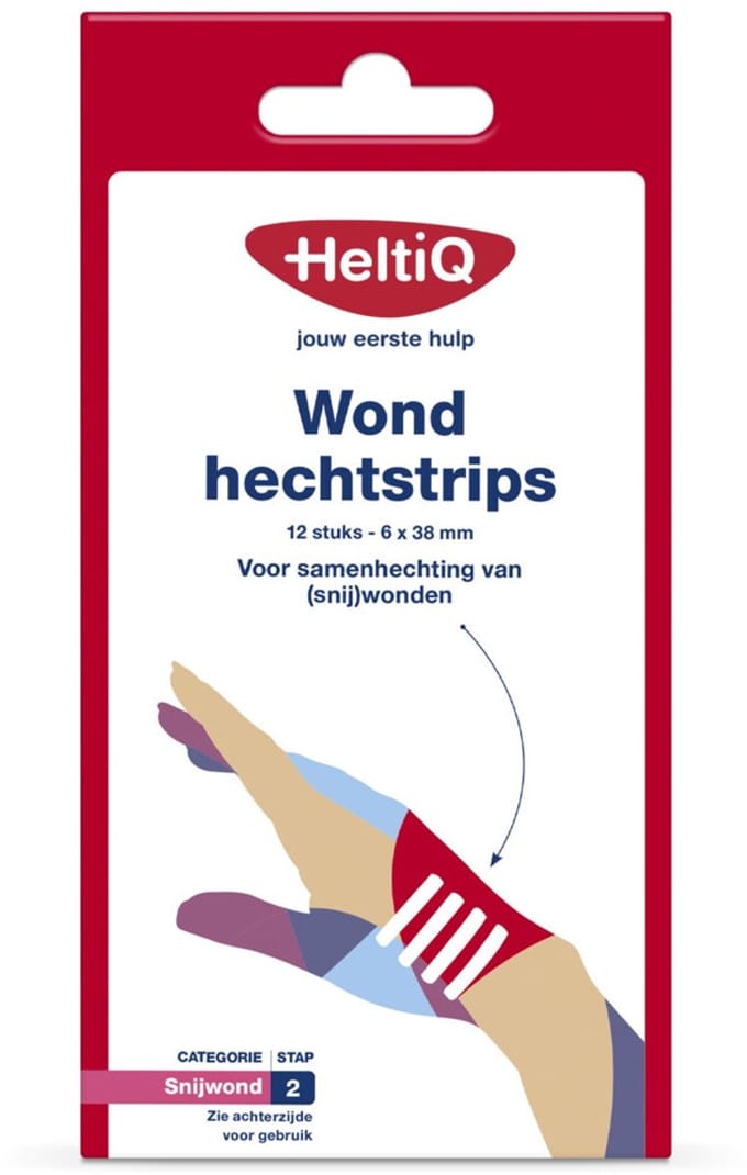 HeltiQ - Wondhechtstrips - 2 x 12 stuks - Voordeelverpakking