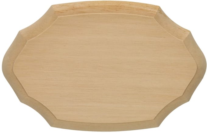 Playwood Decorate your Wooden Nameplate Thick 17x11cm