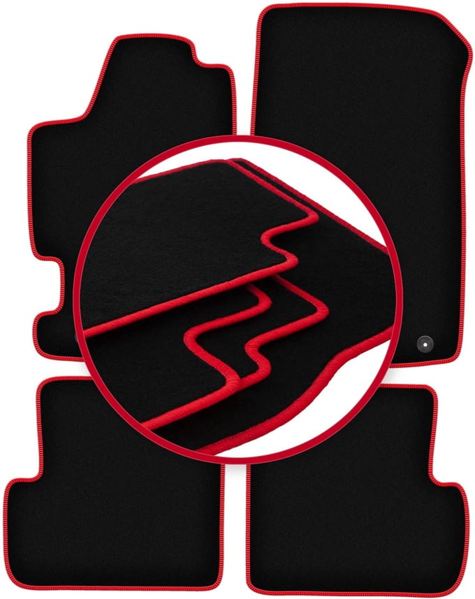 CARLUX-RED automatten voor: Renault Laguna I stationwagen, liftback (1994-2001)