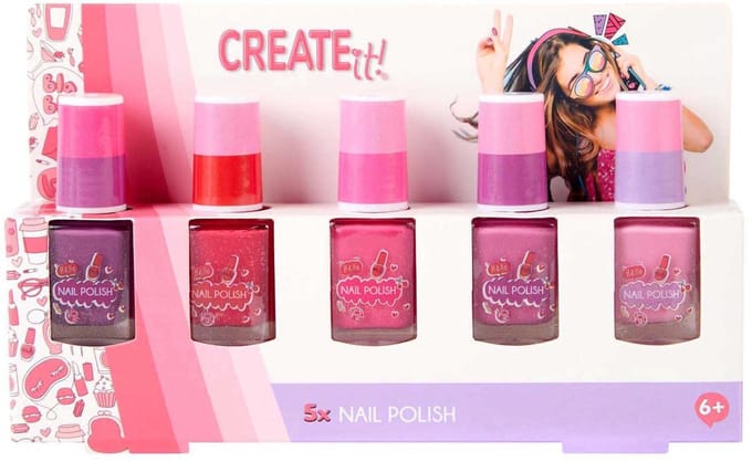 Create it! - Nagellak - Pink Pastel, 5 st.
