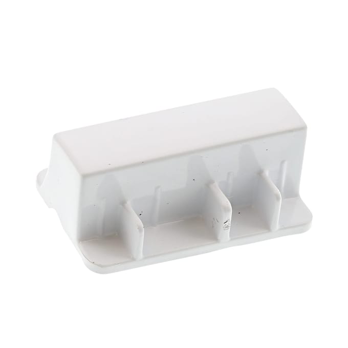 AEG knop, wit, rechthoekig, ON/OFF 140040103016
