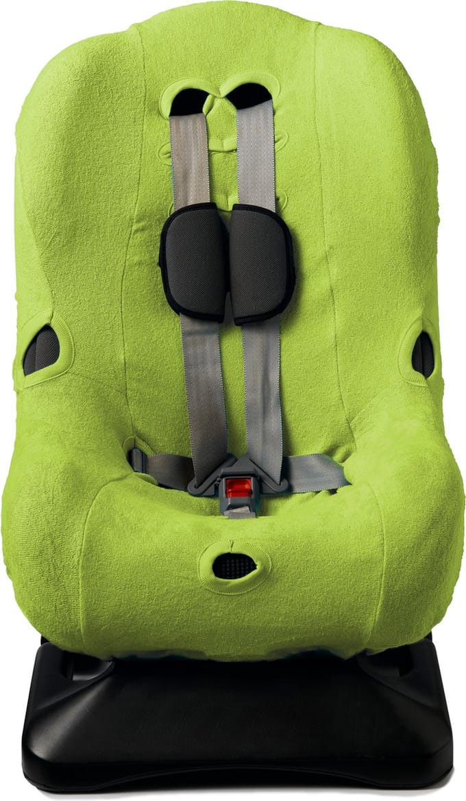 Briljant Baby Autostoelhoes 1+ - Badstof - Lime
