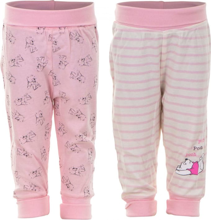 Disney Baby - 2 Baby Broekjes - Winnie de Poeh - Mt 80/86