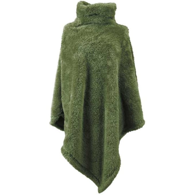 Unique Living - Poncho Dara Winter Green -80x75cm