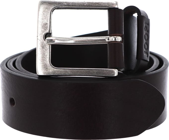 JOOP! Leren Riem Men's Jeans Belt 4,0 CM W85 D`Brown Donkerbruin