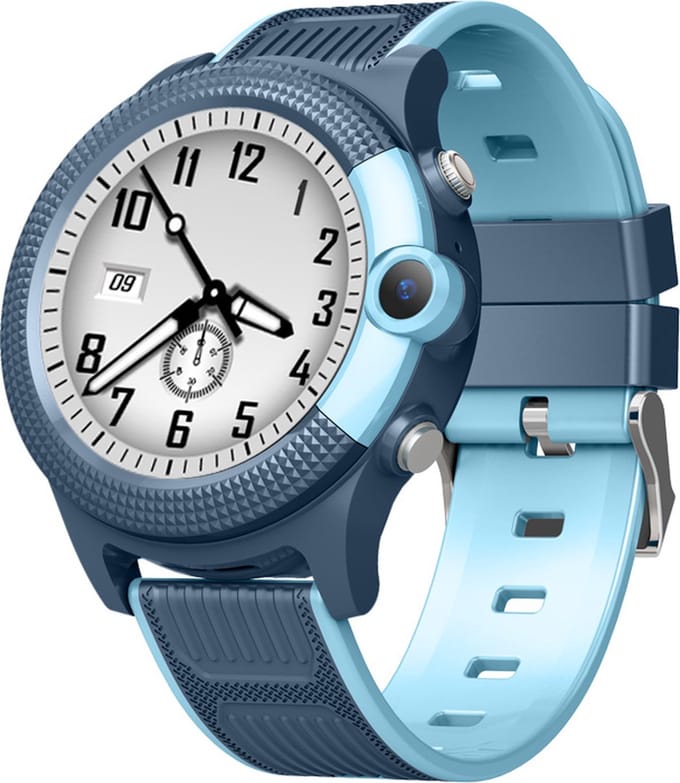 Watcher VI touch 4G smartwatch - kinder GPS horloge - met camera - incl. SIM-kaart - blauw