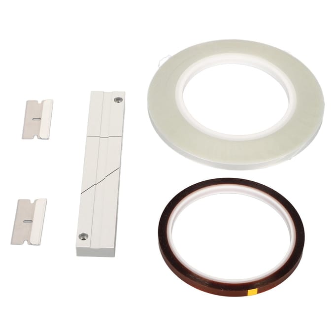 14 10 Inch Splicing Block Kit Universeel Open Reel Tape Media met Splicing Tape Leadertape Media white
