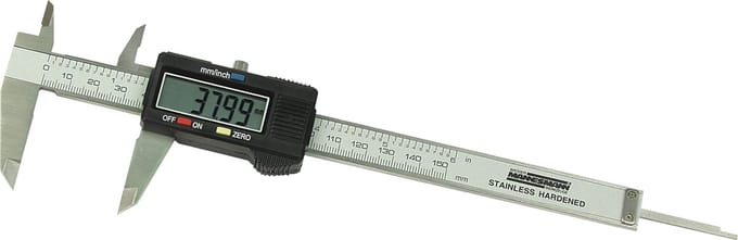 Brüder Mannesmann Schuifmaat Elektronisch 150 Mm 823