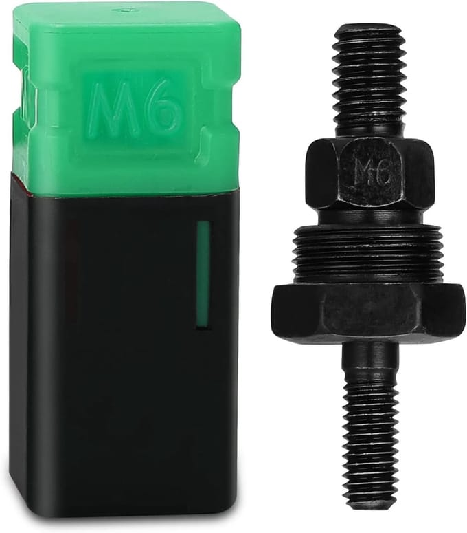 Stapler Accessoires voor Rivet Nuts, Tool Adapter en Tie Rod Rivet Set - Inclusief Reserve Rivet Heads en Mandrel