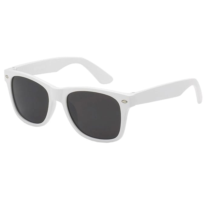 Fako Sunglasses® - Heren Zonnebril - Dames Zonnebril - Classic - UV400 - Wit