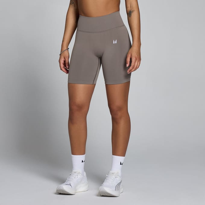 MP Women's Tempo Hybrid Seamless Shorts - Ash Grey - L