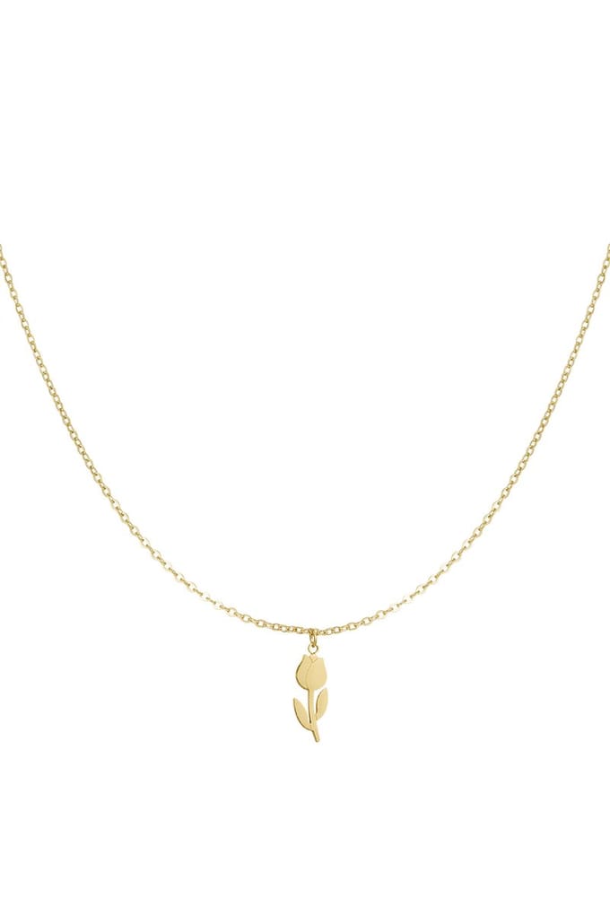 Tulpen ketting - Goud kleur