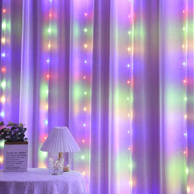3Meter/9.9Ft 30LEDs Feeënlichtsnoer Flexibel Draaibaar Buigbaar Constante Helderheidsmodus IP43 Water 1 meter veelkleurig