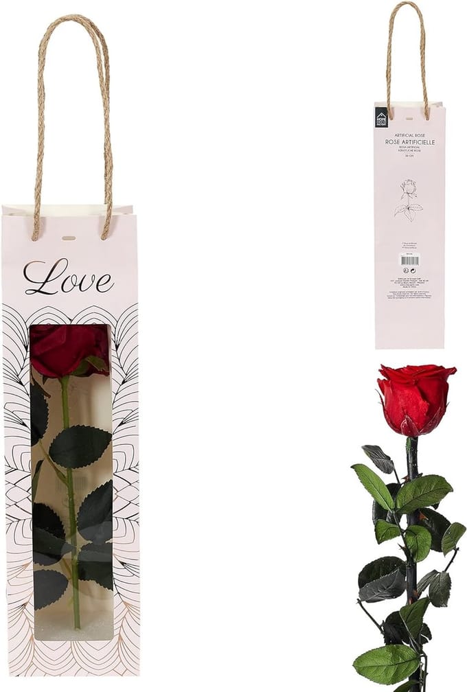 Roos 'rood' in Giftbox | 30cm | Perfect Cadeau