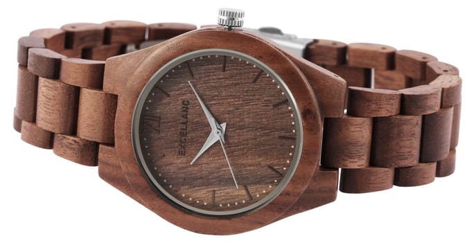 EXCELLANC Dameshorloge olijfhout EX0452 Excellanc dames houten horloge