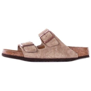 Birkenstock Arizona SFB VL Narrow Dames Slippers - Taupe - Maat 37