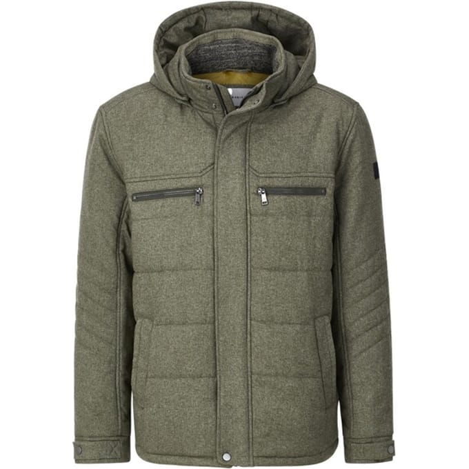 Babista herren Donsjack - 46 - olijf - Plus Size
