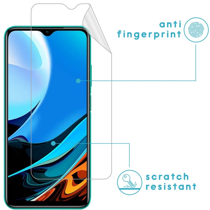 imoshion Screen Protector - Geschikt voor Xiaomi Redmi 9T - Screenprotector Folie 3 Pack