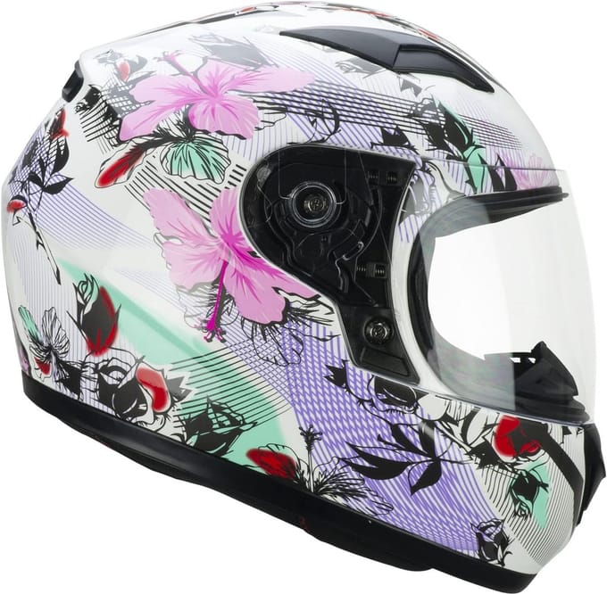 Kinder Motorhelm Multicolor Maat JXL Ademend en Veilig