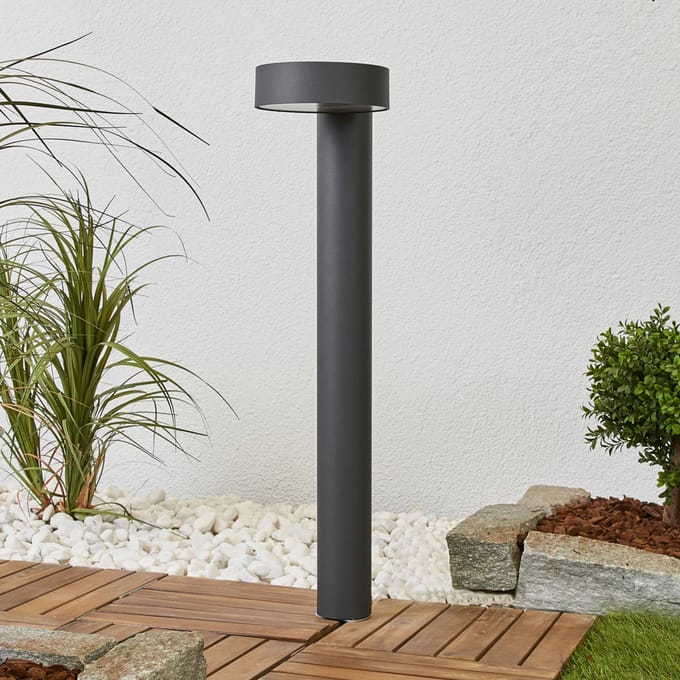 BEGA 77218K3 tuinlicht rond grafiet 3.000K onder