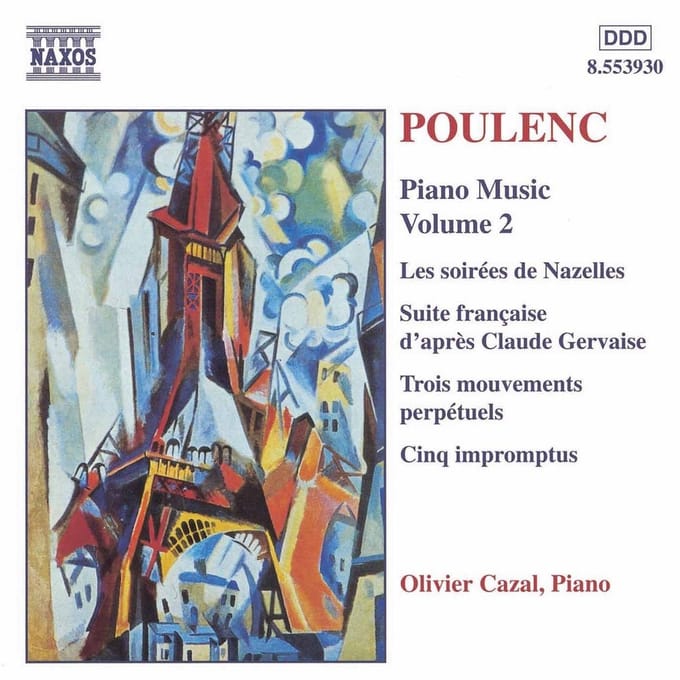Olivier Cazal - Poulenc: Piano Music Volume 2 (CD)
