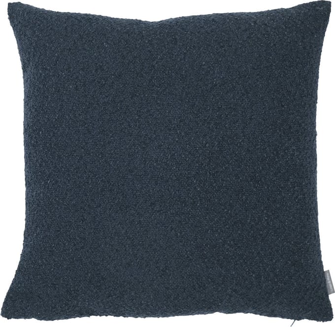King Bouclé kussen blauw 45x45cm