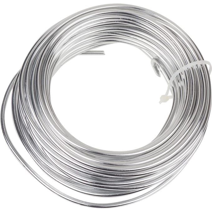 VBS Aluminium draad "Zilverkleurig" - 3 mm / 12 m