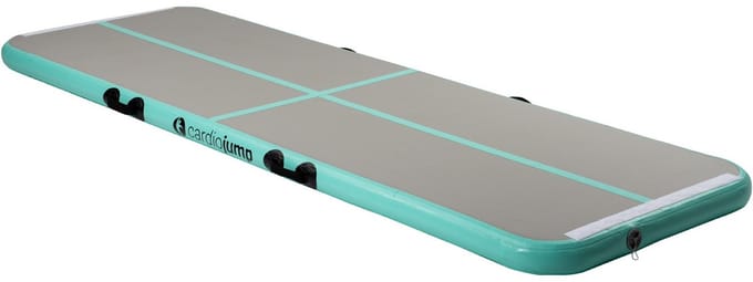 cardiojump Airtrack Mat met Luchtpomp 400 x 100 x 10 cm