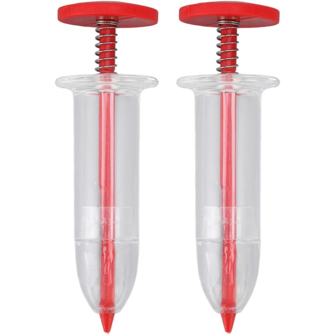 2 stuks Zaaddispenser Mini Zaadmeester Zaaizaadzaaier Gereedschap voor Tuinbouw Zaaien white