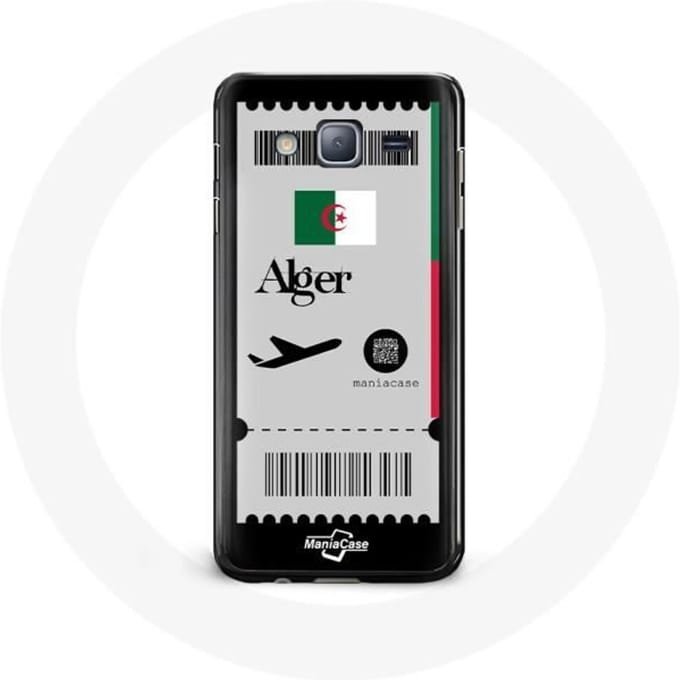 Hoesje voor Samsung Galaxy J3 Algiers vliegticket