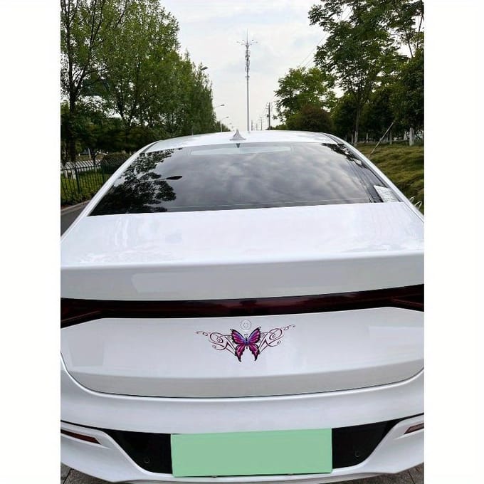 2 vellen Vlinderpatroon Auto Sticker one-size