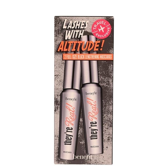 Benefit Duo Set: They're Real! Mascara 17 g - #1 Jet Black - 2x8,5 gr